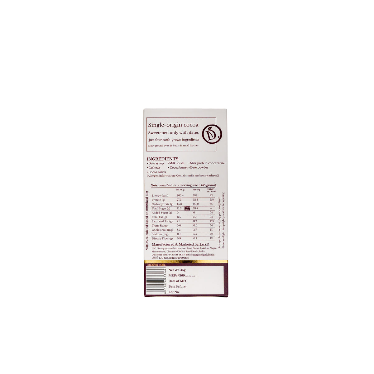 Datey Goo PRO Milk Chocolate - Pack of 6