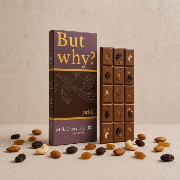 Datey Tab Milk Chocolate Fruit & Nut - pack of 3